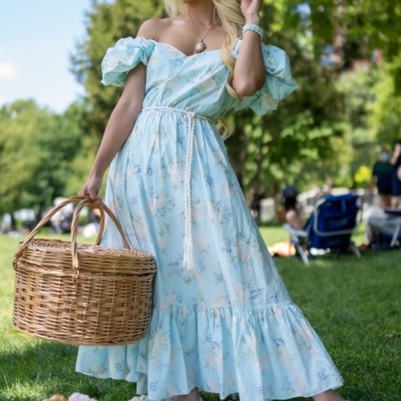 LoveShackFancy Dresses & Skirts - LoveShackFancy x Target Cottage Estelle Floral Maxi Dress Size 16